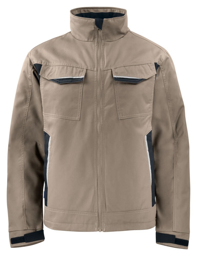 5426 GEVOERDE SERVICE VEST — Kaki