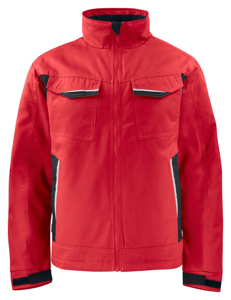 5426 GEVOERDE SERVICE VEST — Rood