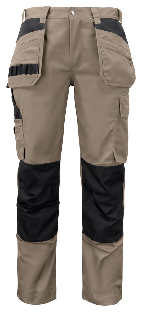5531 BROEK MET KNIEZAKKEN EN SPIJKERZAKKEN — Kaki