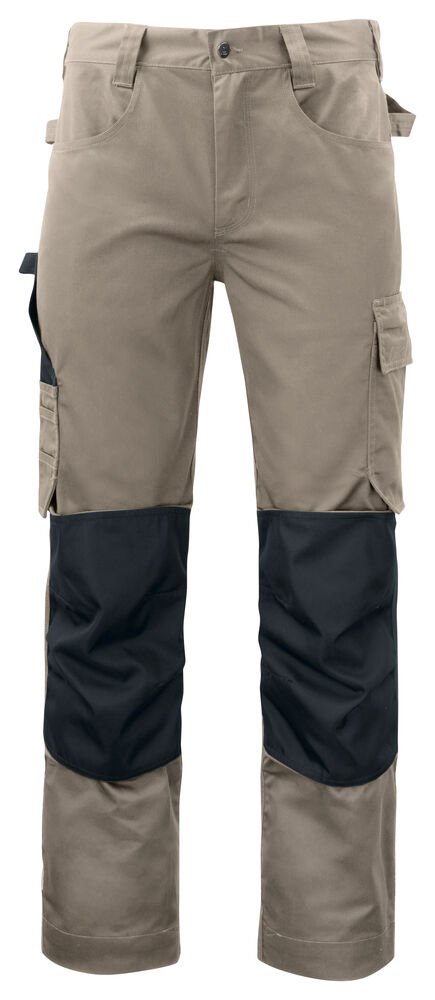 5532 BROEK MET KNIEZAKKEN — Kaki