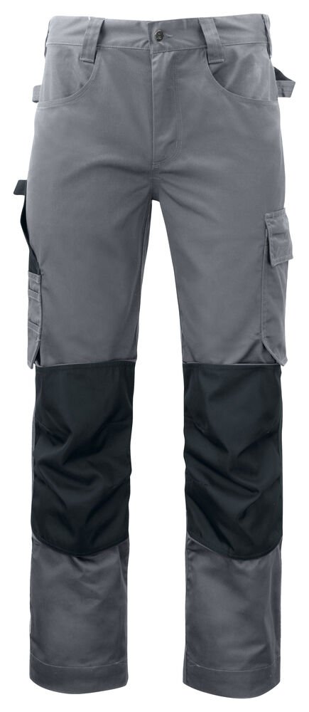 5532 BROEK MET KNIEZAKKEN — Grijs