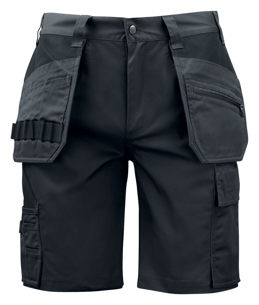 5535 SHORT MET SPIJKERZAKKEN — Zwart