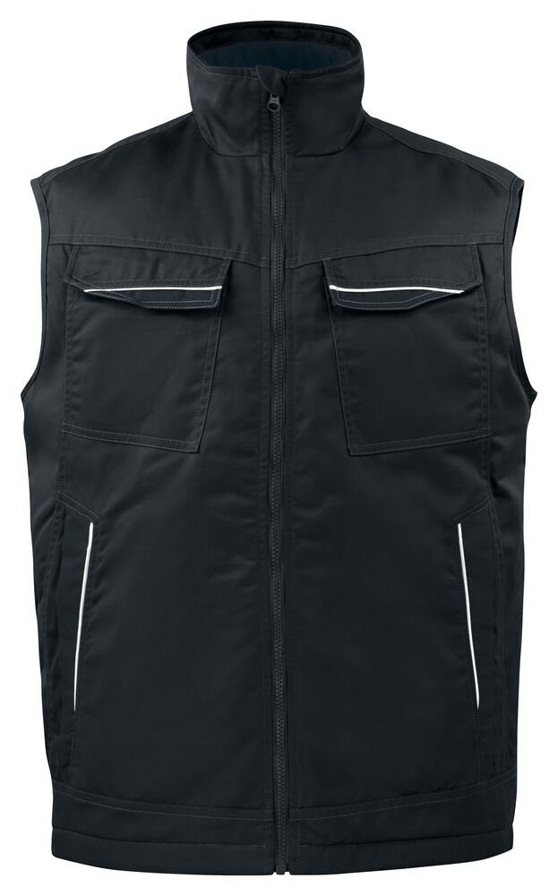 5704 BODYWARMER — Zwart