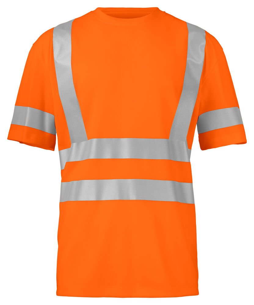 6030 SIGNALISATIET-SHIRT EN ISO 20471 KLASSE 3 — Oranje