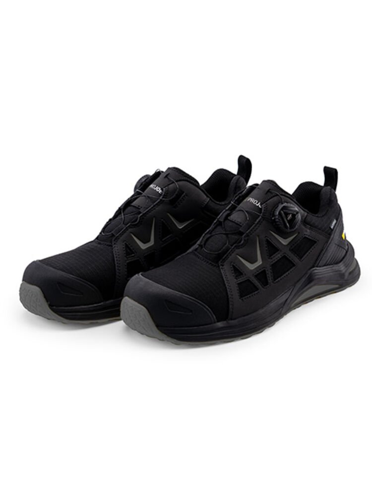9516 ORYX LAGE SCHOEN S7S — Zwart/grijs