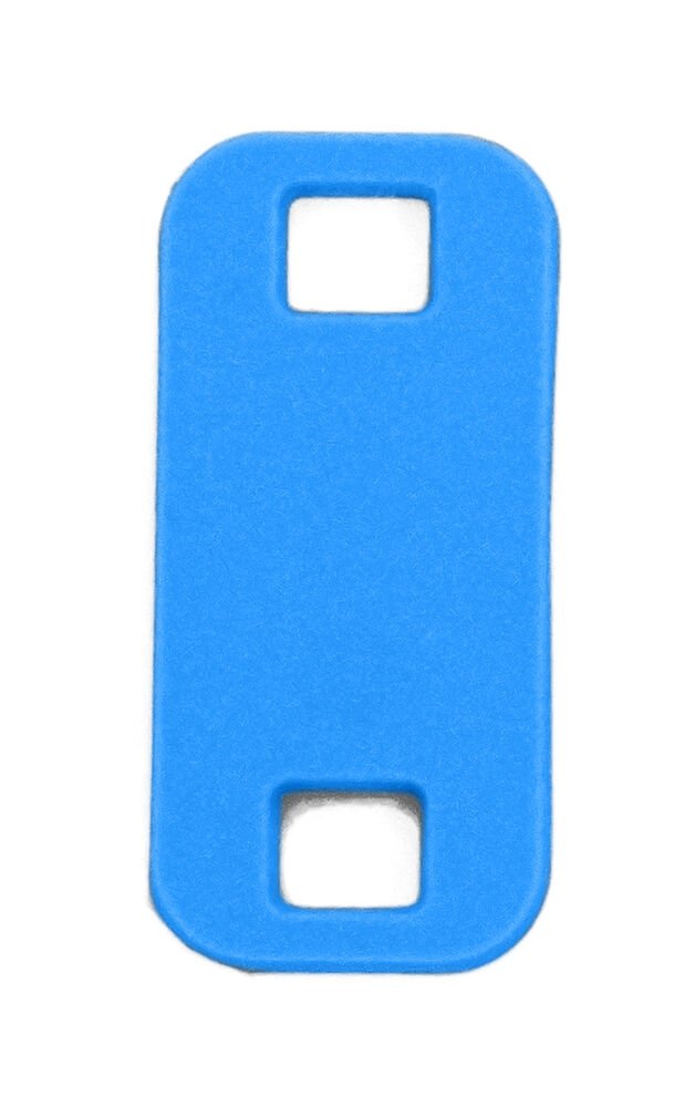 Silicone Tag 2-pack — Oceaan Blauw